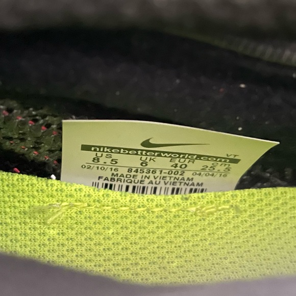 Nike Air Zoom All Out Flyknit Running Shoes, Great Condition, Size 8.5 - Picture 8 of 10